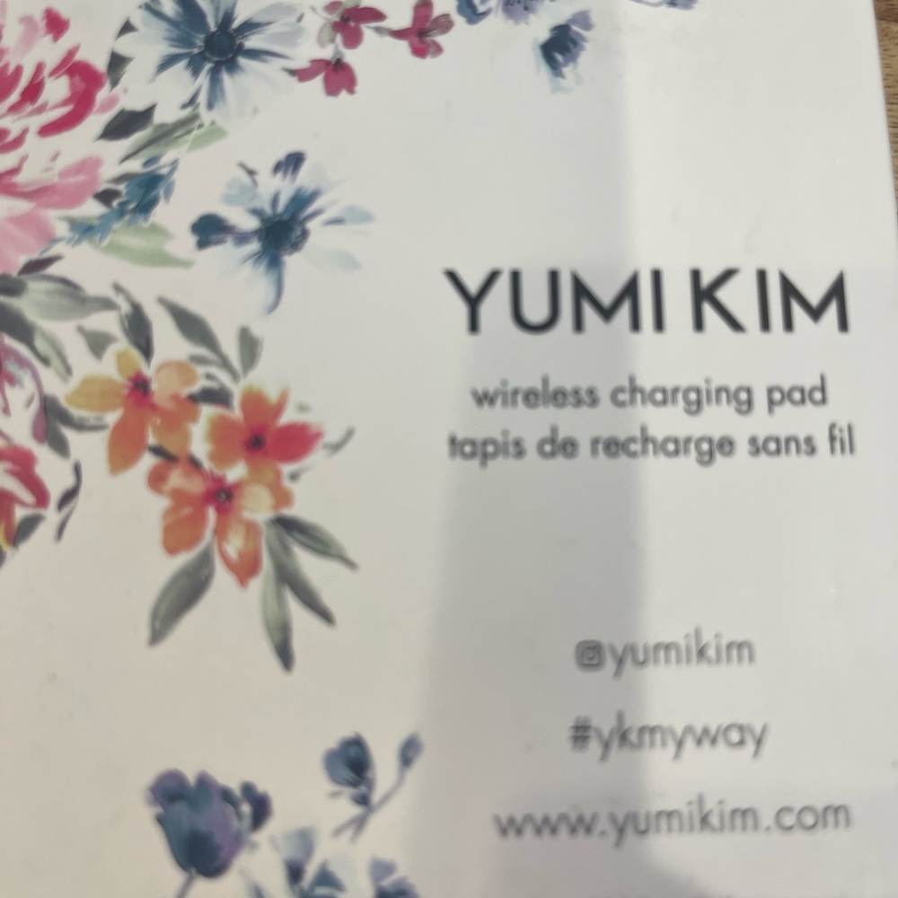 Yumi Kim wireless charging pad, new in box.
